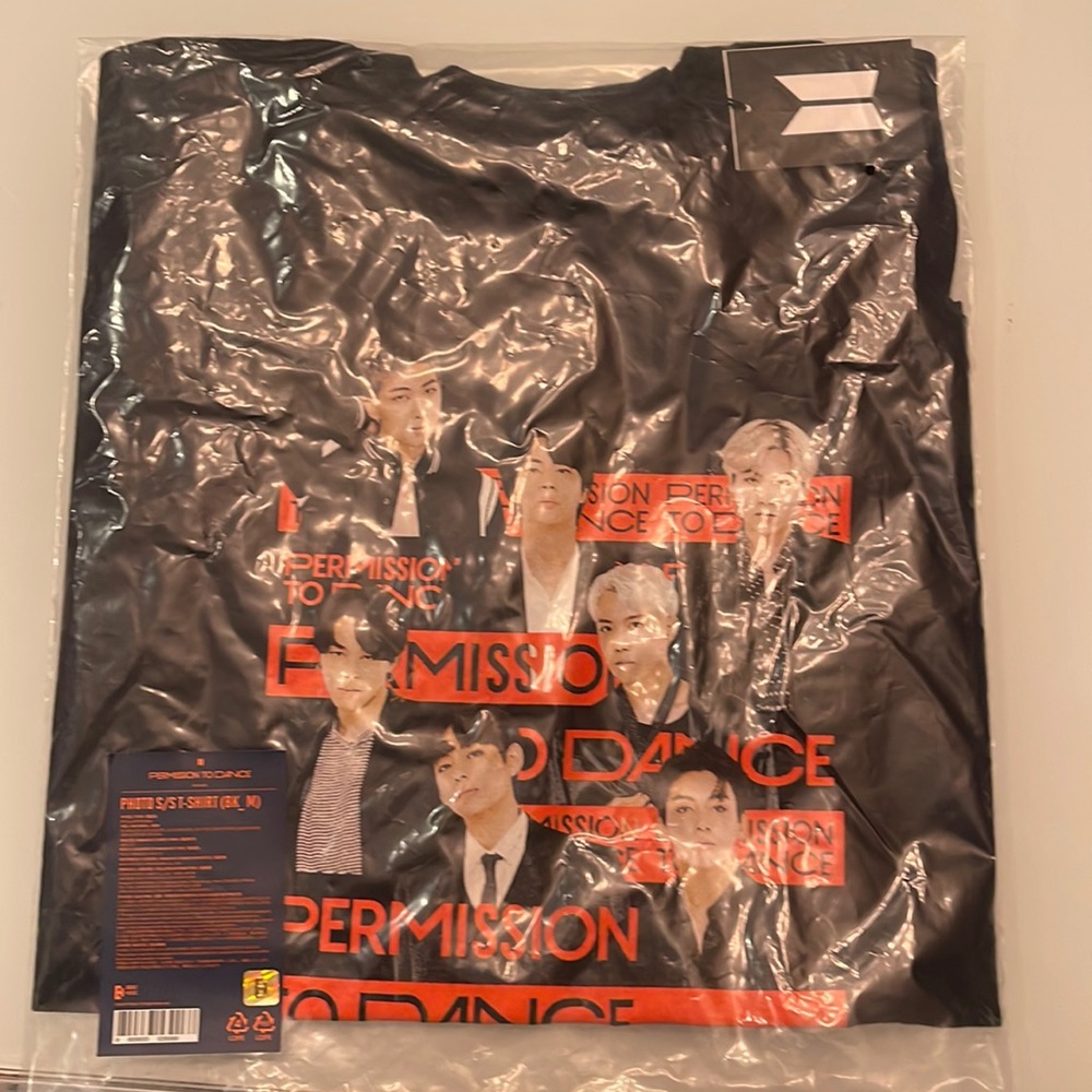 BTS Las Vegas Concert Black T-Shirt
